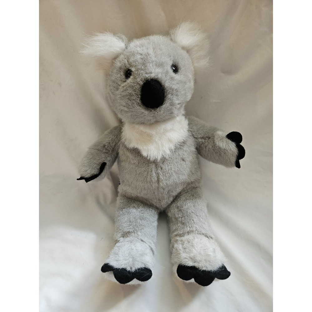 Vintage Build A Bear Koala Bear Plush Teddy Stuffed Toy BAB Australian Gray 11"‎